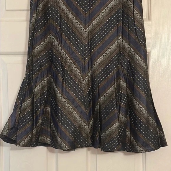 Sand Copenhagen Pleated A-Line Skirt sz 4 - Picture 3 of 5